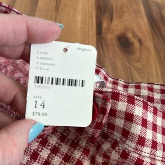 Red checkered pants - Picture 4 of 6